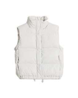 Cream Rubber Gilet